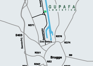 Routeplan naar GUPAFA Logistics